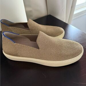 Rothy's Sand Gold Slip-On Sneakers
